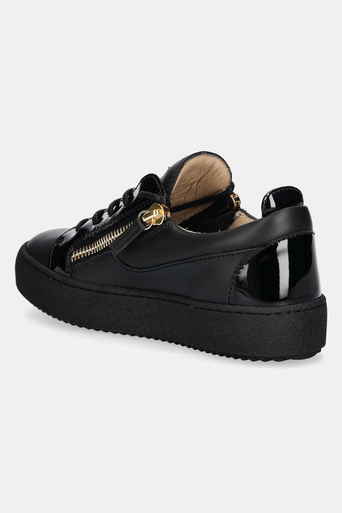 Scarpe Giuseppe Zanotti sneakers in pelle May London RW00017.008 nero