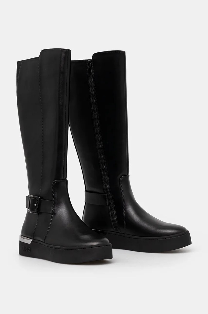 Scarpe Liu Jo stivali SILVIA 104 BF4013EX01422222 nero