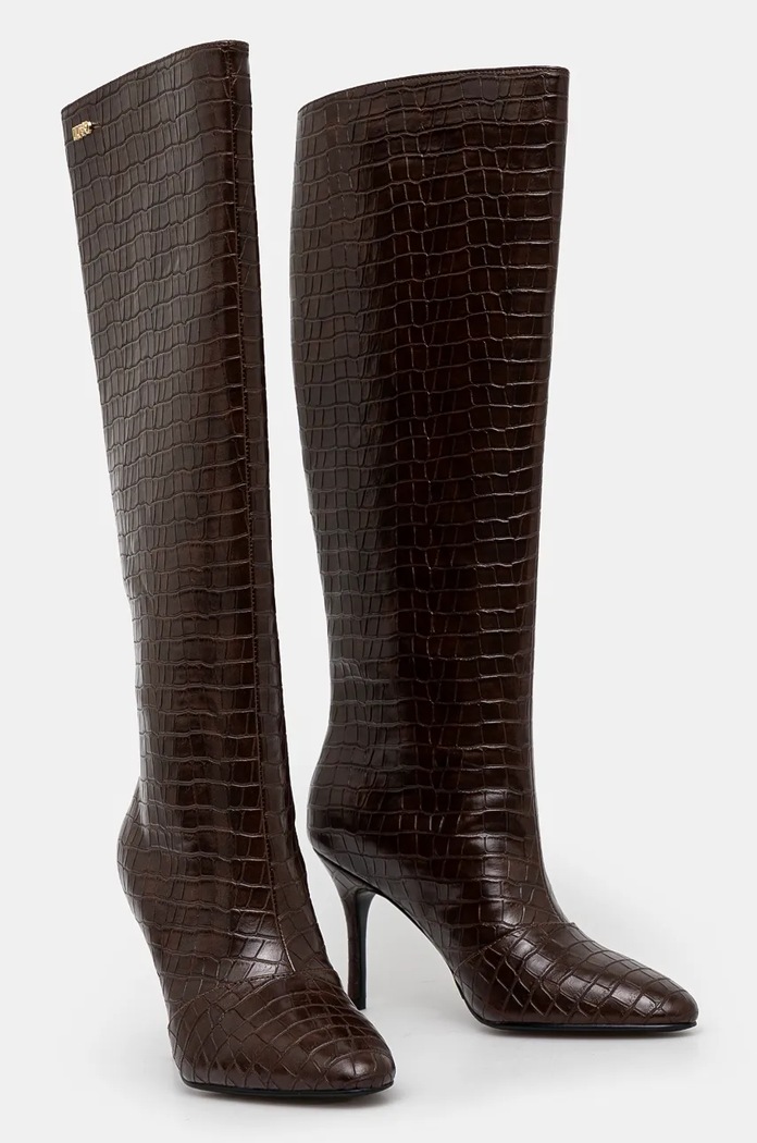 Elegantni škornji Liu Jo WHITE 01 SF4159EX06801311 rjava AW24