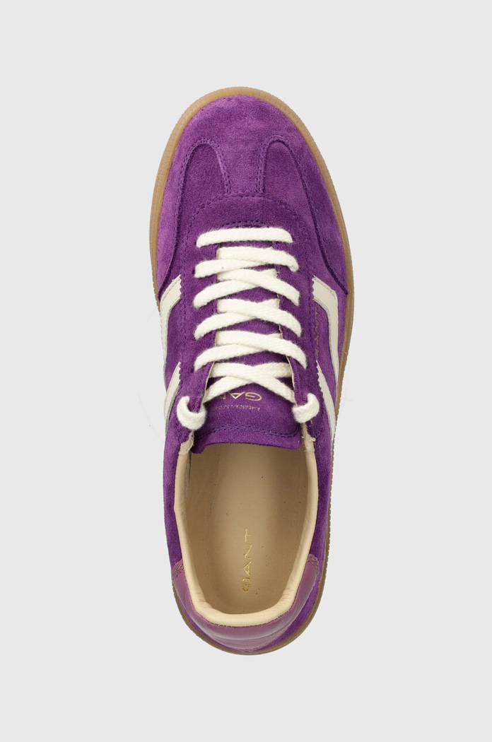 Gant sneakersy skórzane Cuzima fioletowy 29531693.G507