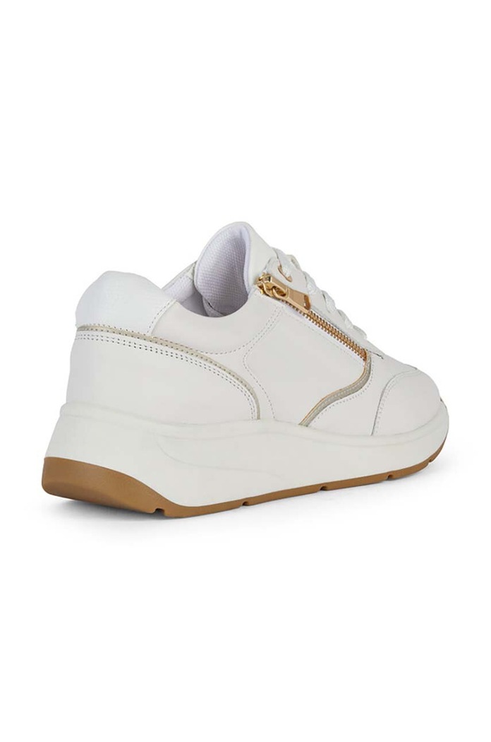 Obuwie Geox sneakersy skórzane D CRISTAEL D45MXE.00085.C1000 biały