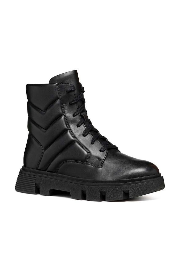 Geox botine D VILDE D46UAA.0TUBC.C9999 negru AW24