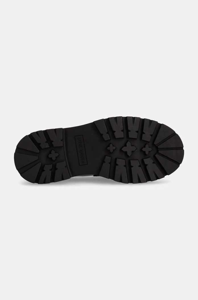 Steve Madden mocasini de piele Occupy SM11003276.05O negru