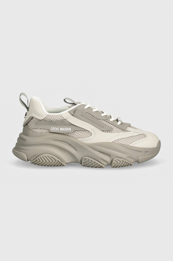 Sneakers boty Steve Madden Possession-E SM19000033.PG6 šedá AW24