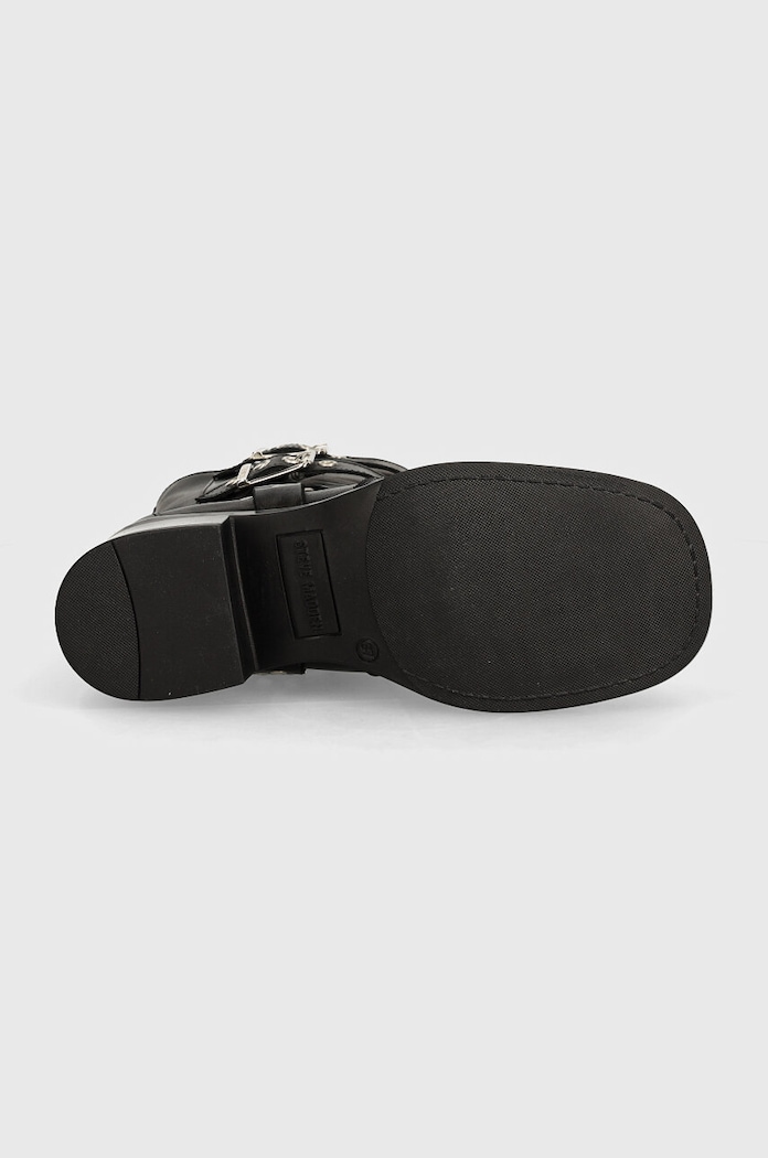 Kožené členkové topánky Steve Madden Becase SM11003095.017 čierna