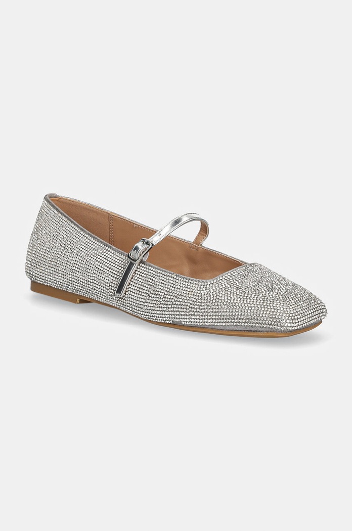 Baleríny Steve Madden Ezri-R textilný strieborná SM11003245.998