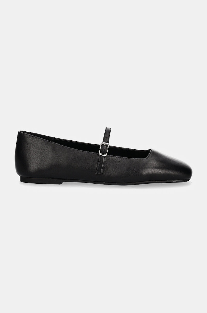 Steve Madden baleriny skórzane Ezri SM11003246.017 czarny AW24
