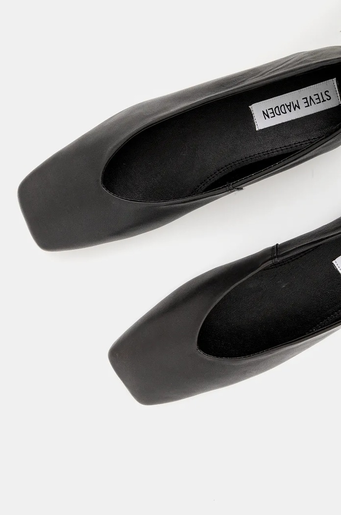 Usnjene balerinke Steve Madden Fosse SM11003263.017 črna