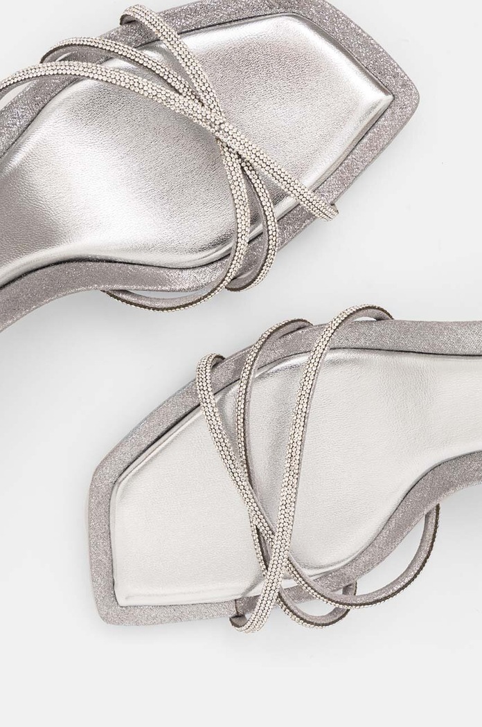 Steve Madden sandały Legit srebrny SM11003270.751