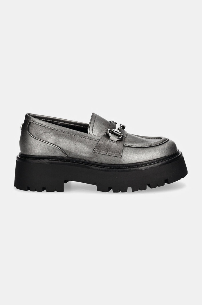 Steve Madden Mocasini Occupy SM11003276.PL2 argintiu AW24