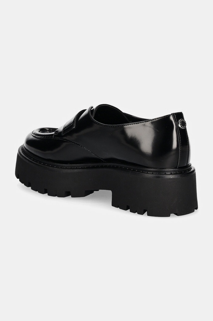 Încălțăminte Steve Madden mocasini de piele Outlined SM11003285.05O negru