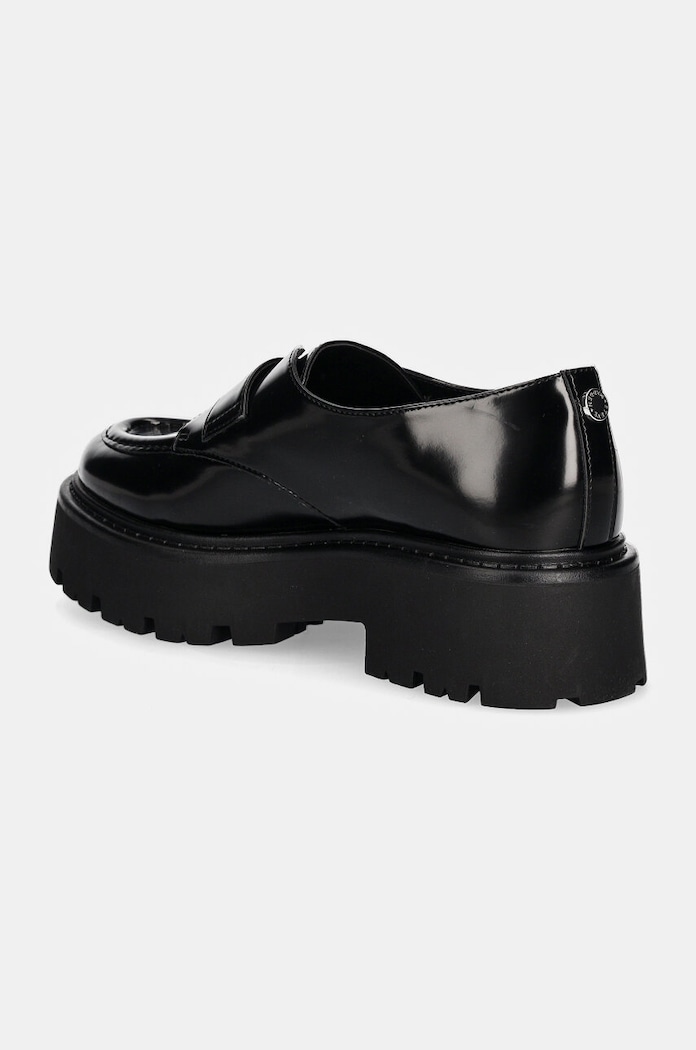 Încălțăminte Steve Madden mocasini de piele Outlined SM11003285.05O negru