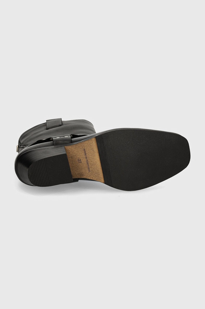 Westernové kožené boty Steve Madden Quintana SM11003295.017 černá