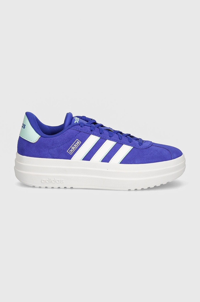 Semišové sneakers boty adidas Vl Court IH8088 modrá AW24