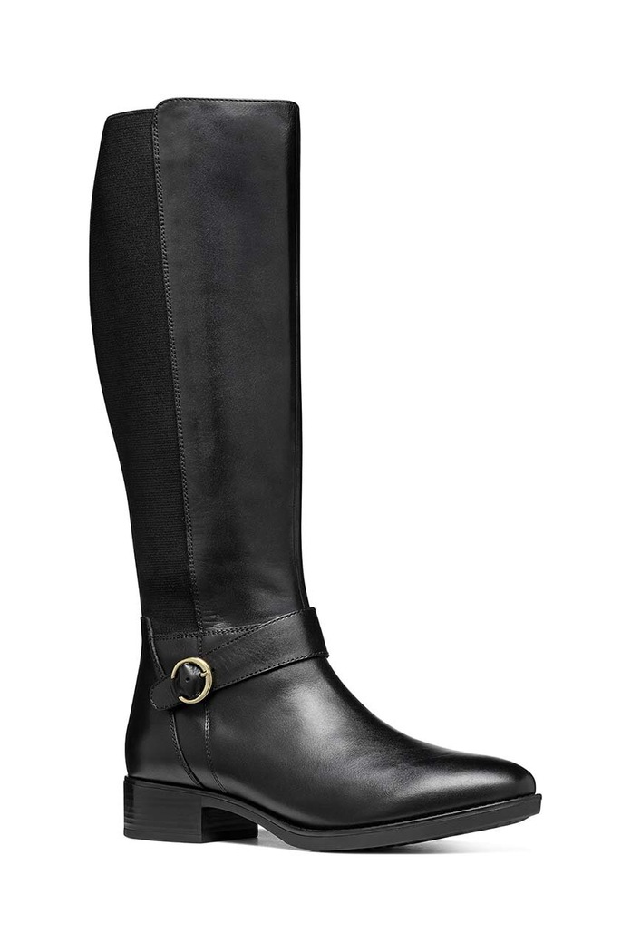 Μπότες Geox D FELICITY D46G1C.043NH.C9999 μαύρο AW24