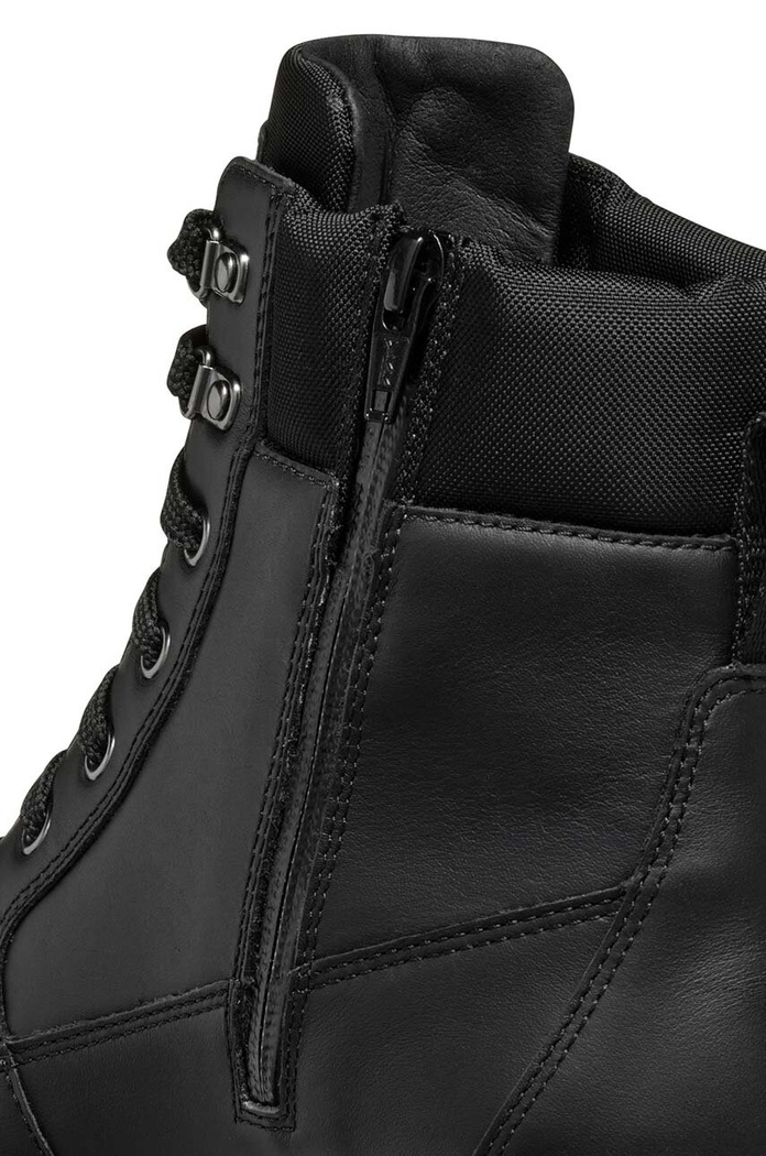 Geox stivaletti alla caviglia in pelle D LAMIDIE + GRIP ABX D46XMB.08511.C9999 nero