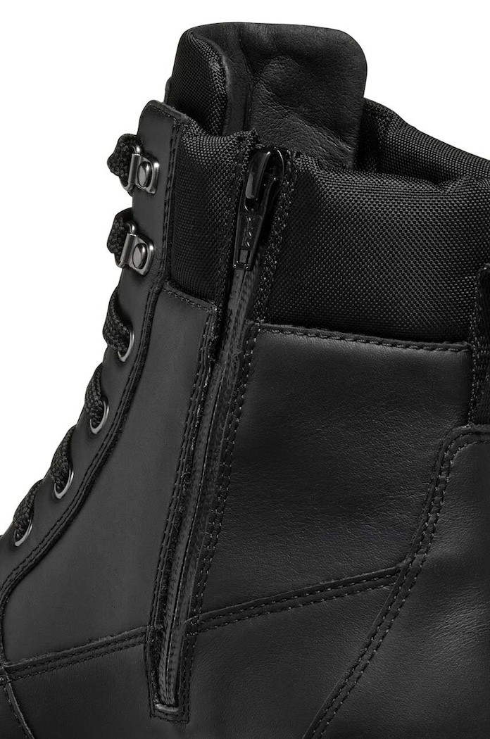 Geox stivaletti alla caviglia in pelle D LAMIDIE + GRIP ABX D46XMB.08511.C9999 nero