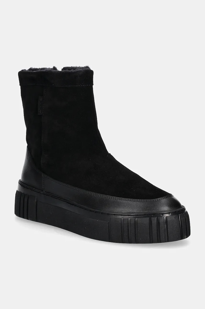 Gant śniegowce Snowmont skóra zamszowa czarny 29543785.G00