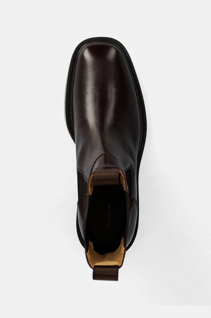 Gant ghete chelsea de piele Fallwi maro 29551713.G46