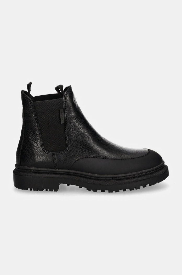 Gant sztyblety skórzane Timbly 29551791.G00 czarny AW24