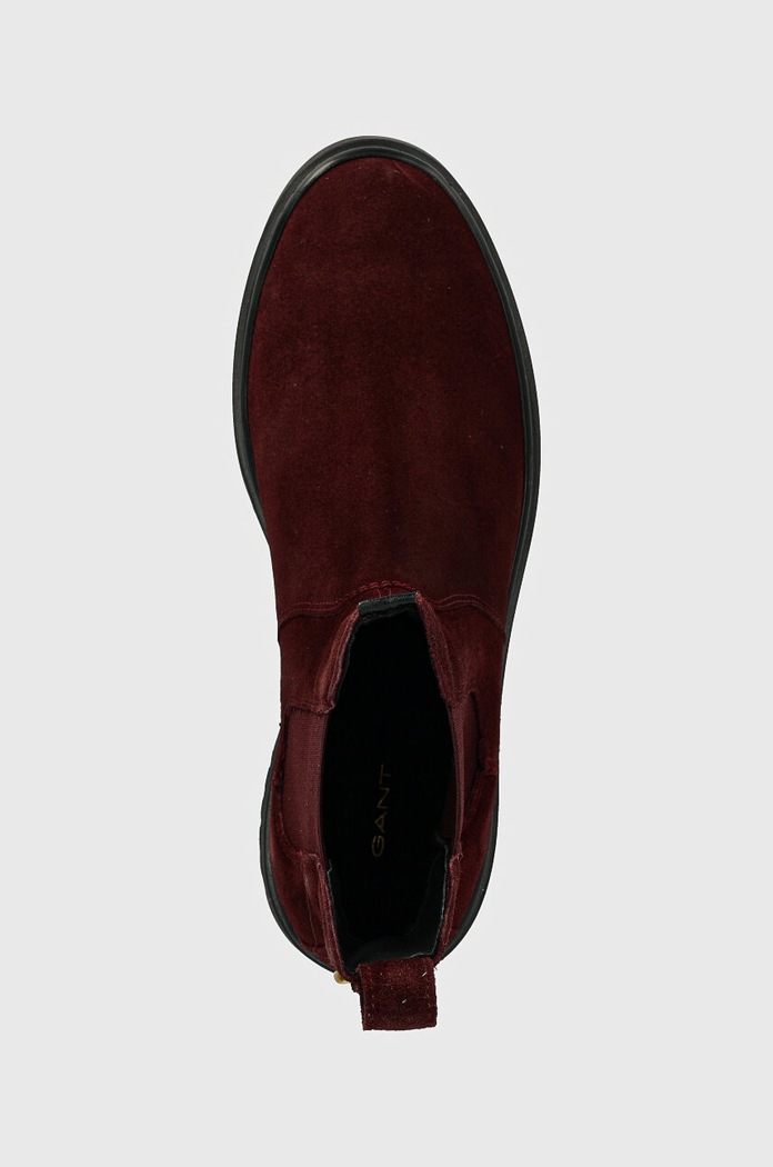 Gant stivaletti chelsea in camoscio Aligrey granata 29553763.G553