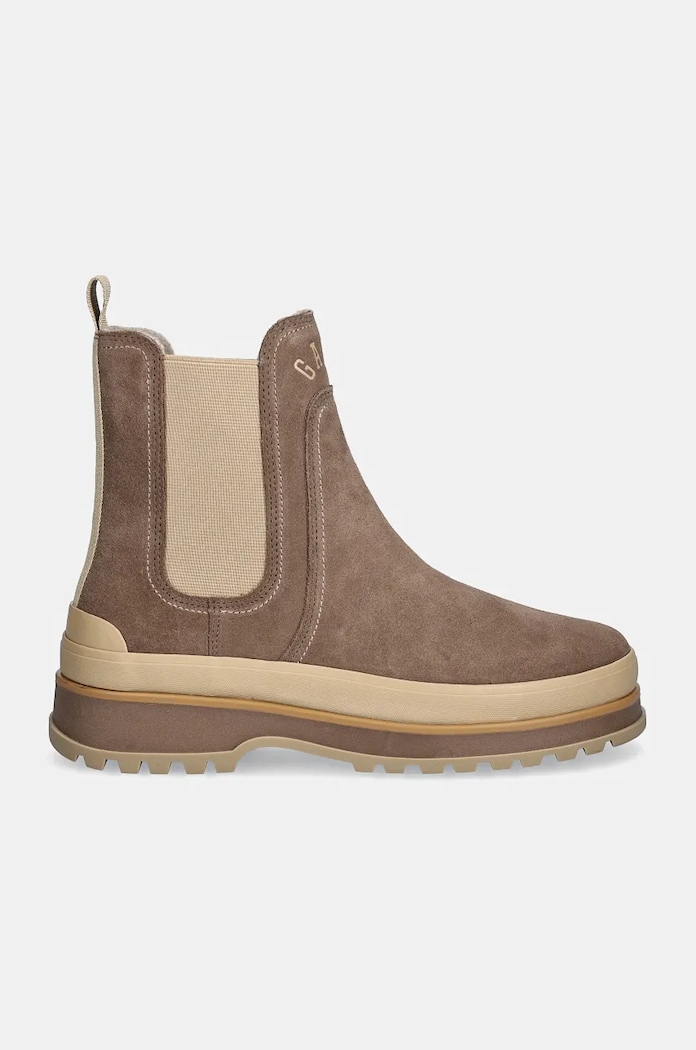 Велурени боти челси Gant Wintly 29553793.G183 кафяв NC24