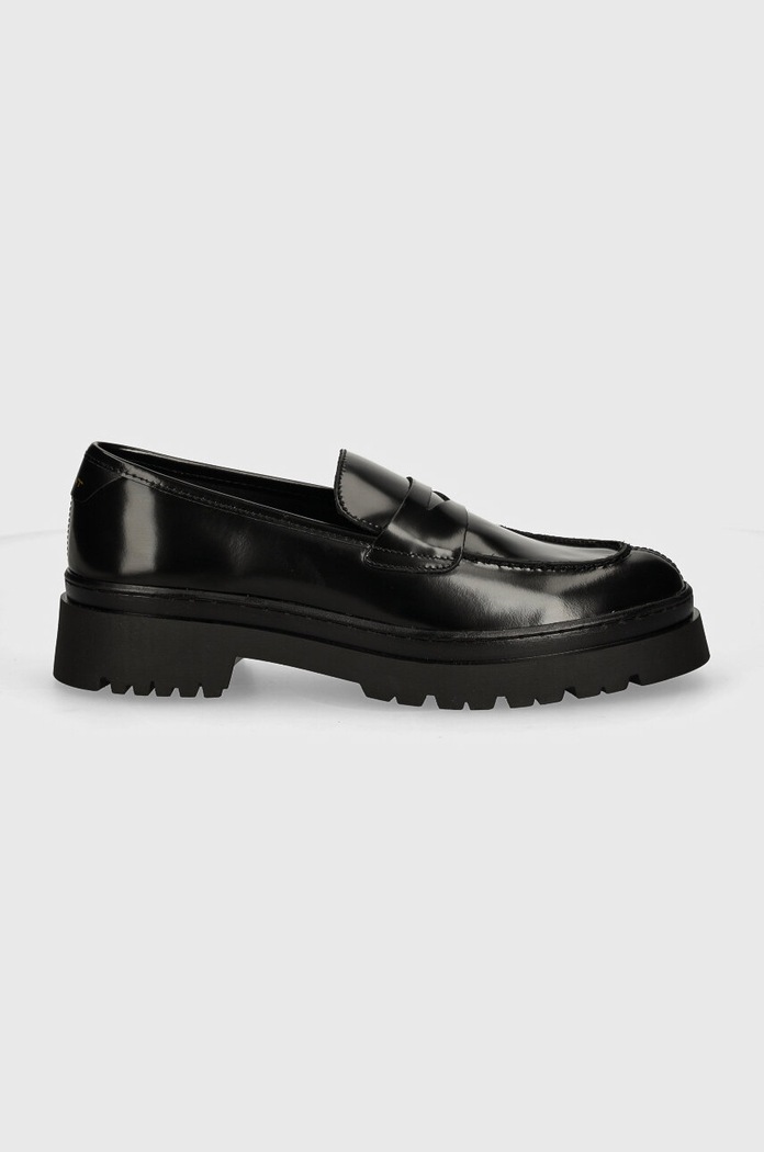 Gant mokasyny skórzane Aligrey 29571765.G00 czarny AW24