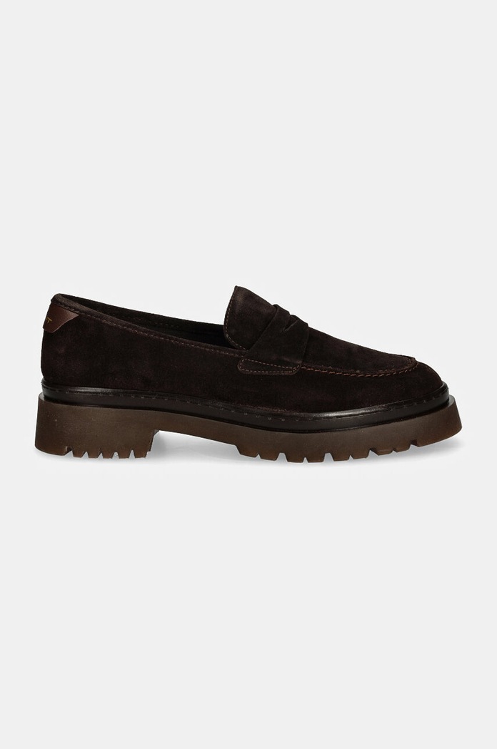 Gant mokasyny zamszowe Aligrey 29573766.G399 brązowy AW24