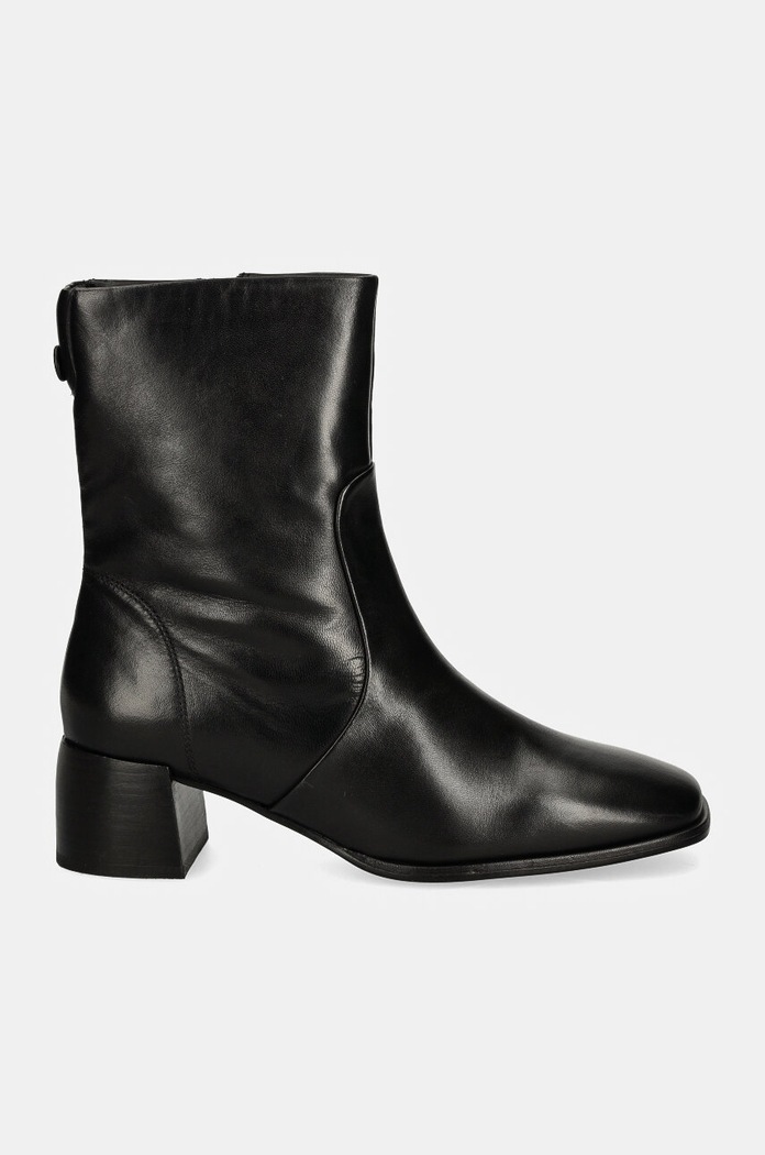 Kožené kotníkové boty Gant Gwenety 29541697.G00 černá AW24