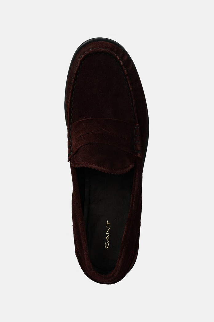 Gant mokasyny zamszowe Gracelyn bordowy 29573715.G553