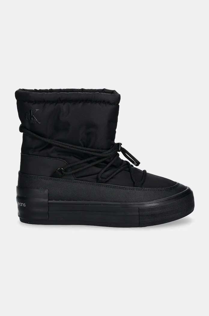 Calvin Klein Jeans śniegowce VULC FLATFORM SNOW BOOT WN YW0YW01591 czarny NC24