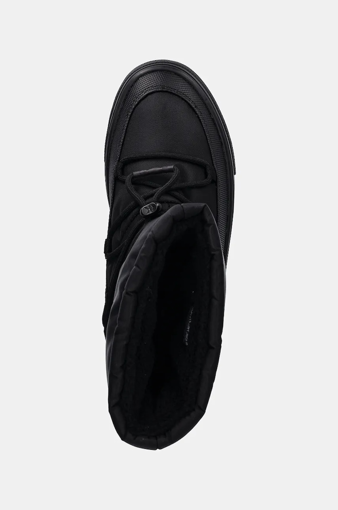 Calvin Klein Jeans śniegowce VULC FLATFORM SNOW BOOT WN czarny YW0YW01591