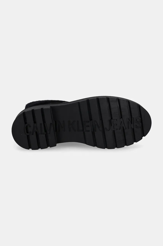 Боти Calvin Klein Jeans COMBAT MID LACE UP BOOT WL YW0YW01599 черен