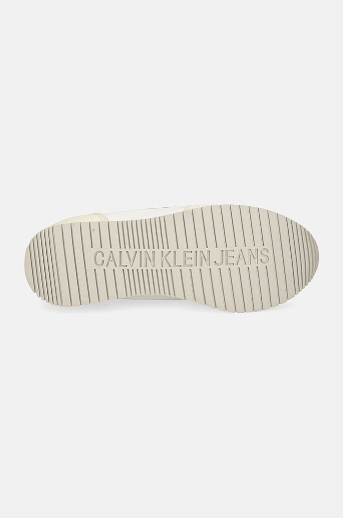 Calvin Klein Jeans sneakersy RUNNER SOCK LACEUP ML LTH YW0YW01616 biały