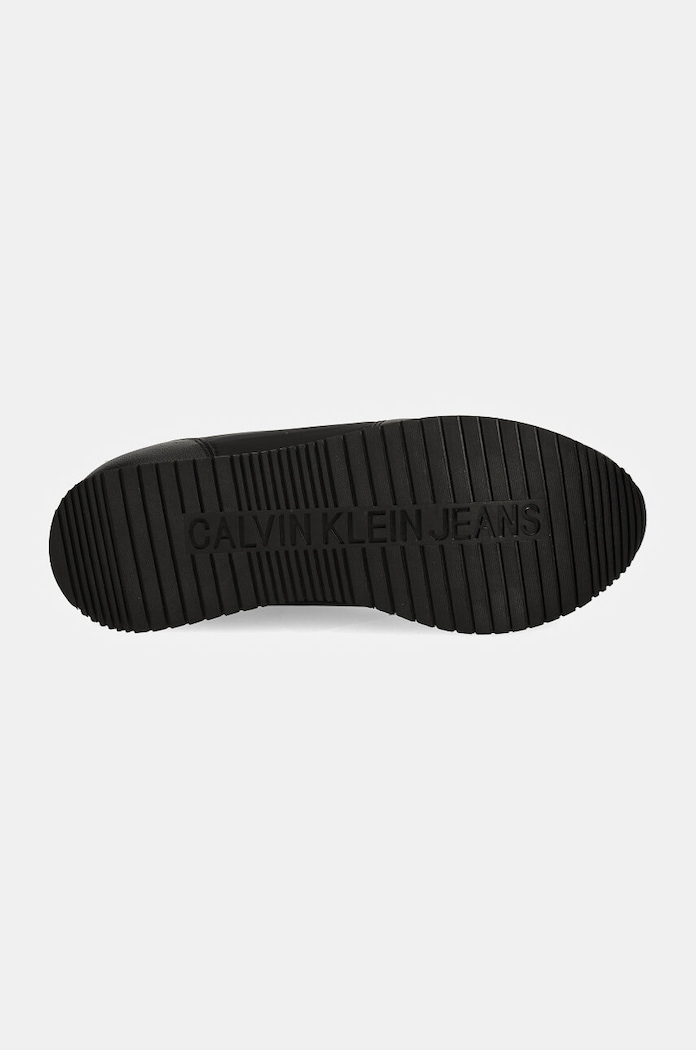 Маратонки Calvin Klein Jeans RUNNER SOCK LACEUP ML LTH YW0YW01616 черен