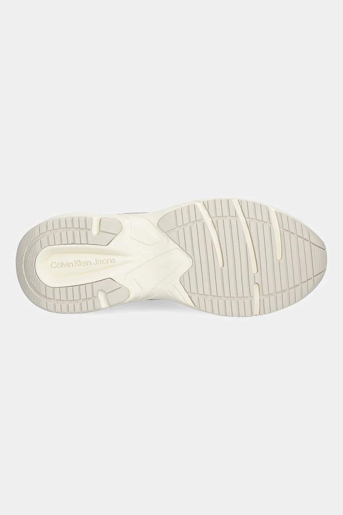 Sneakers boty Calvin Klein Jeans RETRO TENNIS MESH ML YW0YW01807 béžová