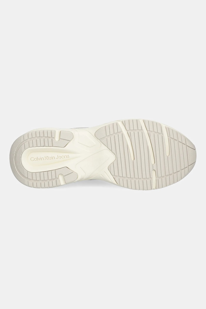 Sneakers boty Calvin Klein Jeans RETRO TENNIS MESH ML YW0YW01807 béžová