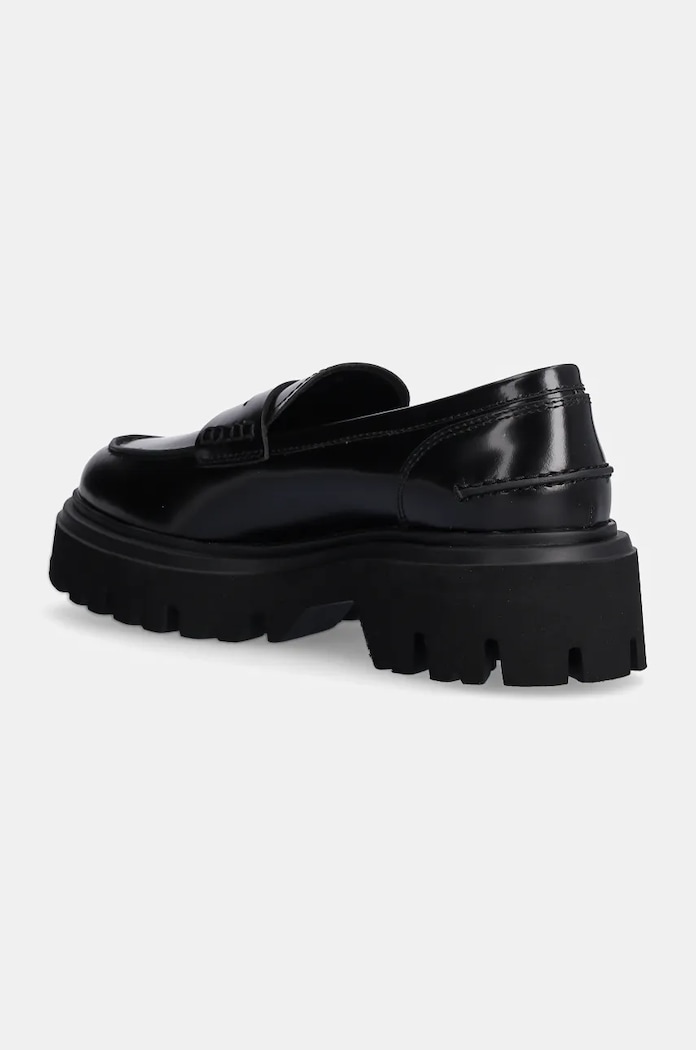 Boty Kožené polobotky MSGM 3741MDS153.513.99 černá