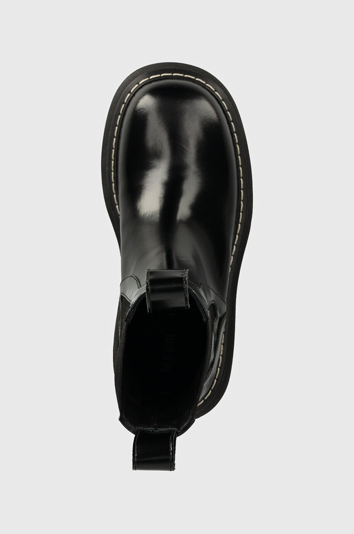 MSGM ghete chelsea de piele negru 3741MDS804.629.99