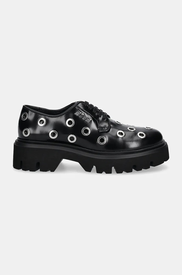 Usnjeni polškornji MSGM 3741MDS154.519.99 črna AW24