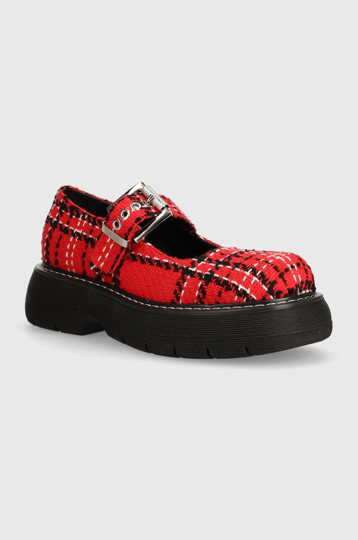MSGM półbuty platforma czerwony 3741MDS858.794.18