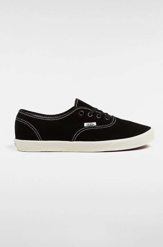 Vans tenisi din piele intoarsa Authentic Lowpro plată negru VN000D04BA21