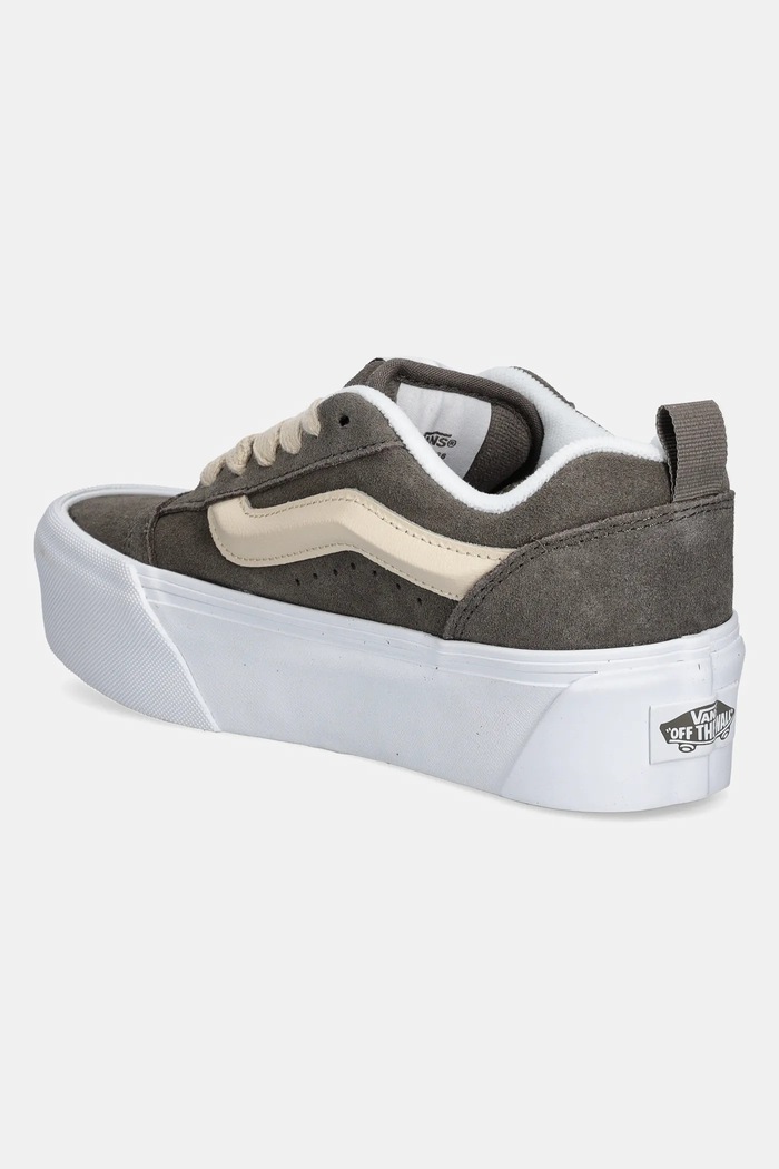 Boty Semišové tenisky Vans Knu Stack VN000CP69JC1 hnědá