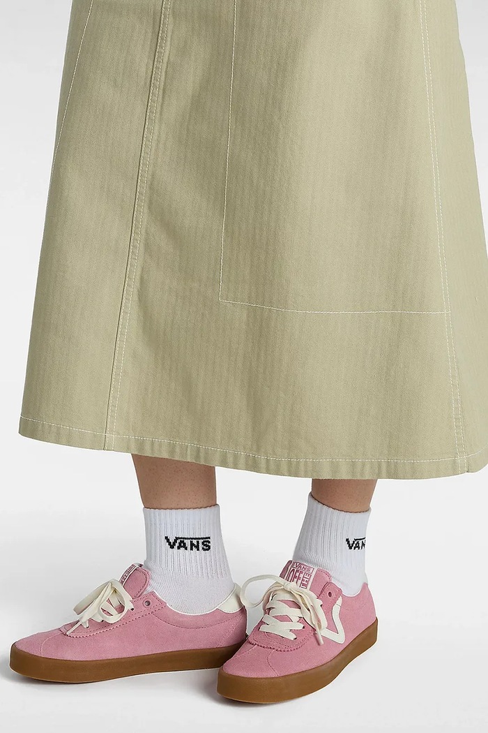 Semišové tenisky Vans Sport Low VN000D09PNK1 růžová