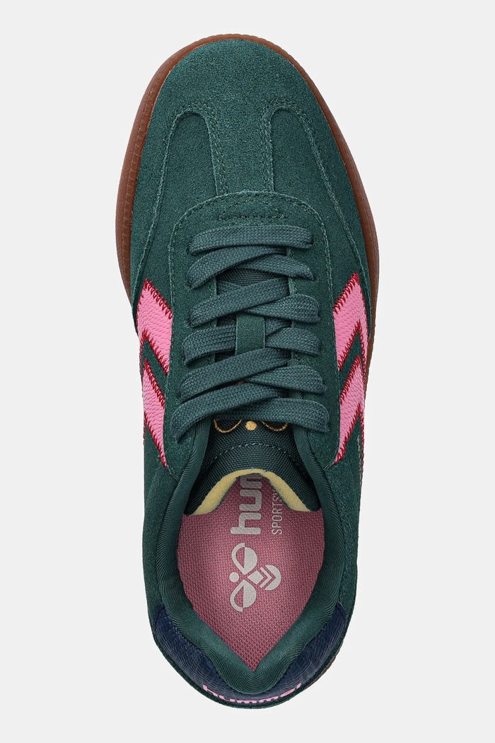 Semišové sneakers boty Hummel Vm78 Cph Lz zelená 226234