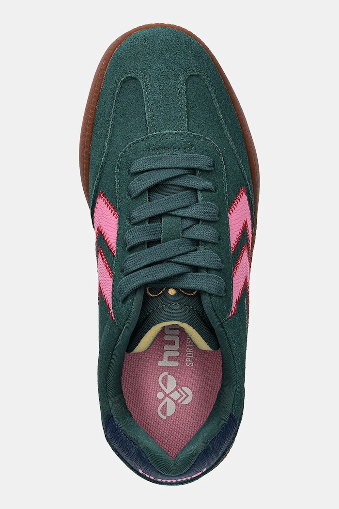 Semišové sneakers boty Hummel Vm78 Cph Lz zelená 226234