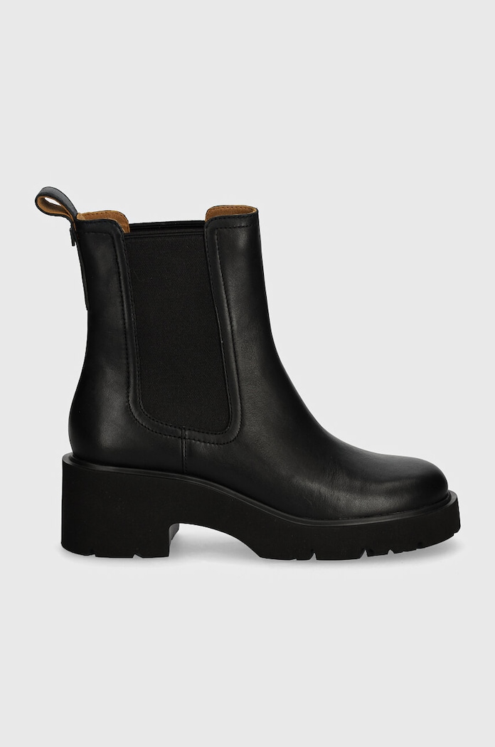 Кожени боти челси Camper Milah K400575.016 черен AW24