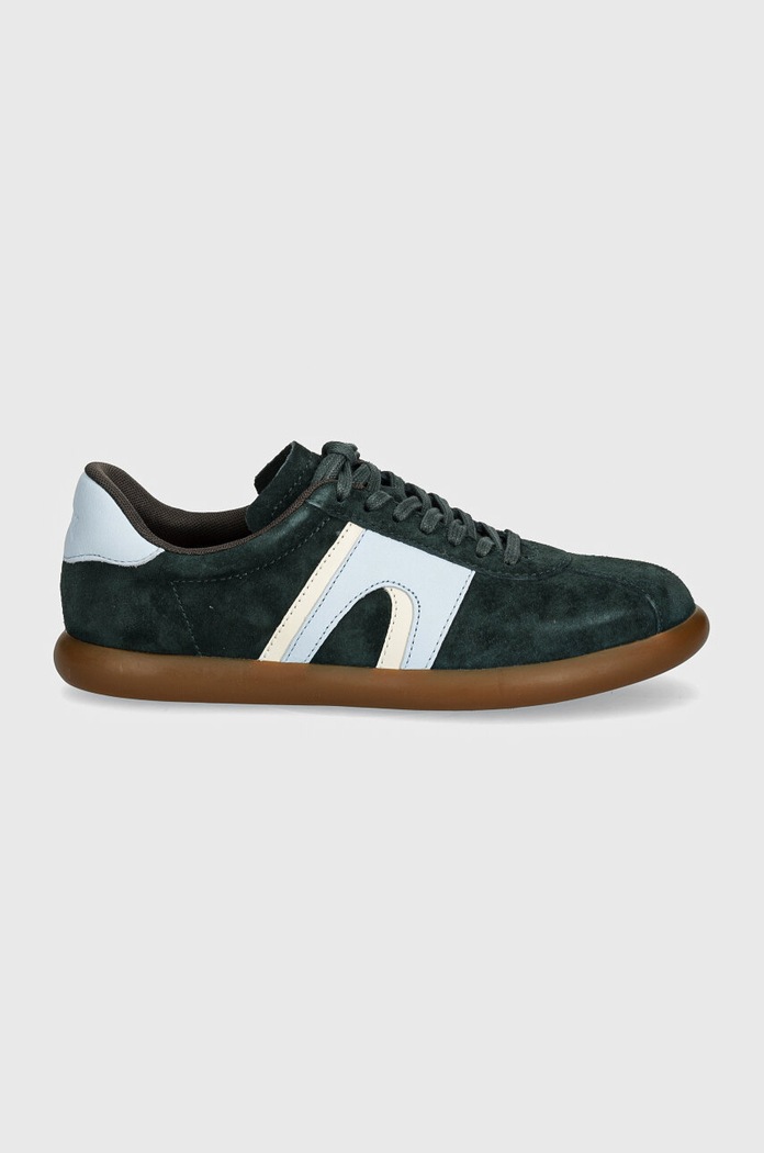 Kožené tenisky Camper Pelotas Soller K201608.005 zelená AW24