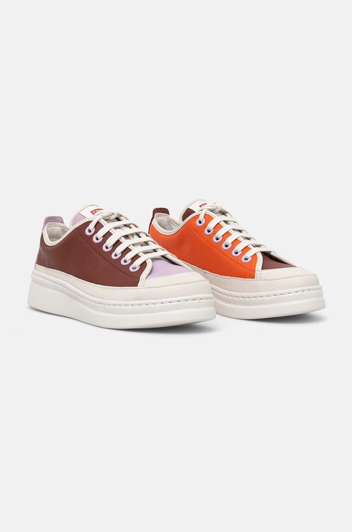 Camper sneakersy skórzane TWS platforma multicolor K201626.007