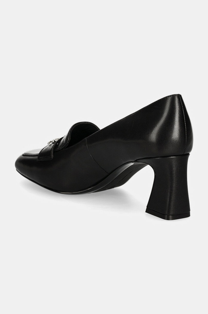 Obuwie Karl Lagerfeld czółenka skórzane BEATA KL31414.00S czarny